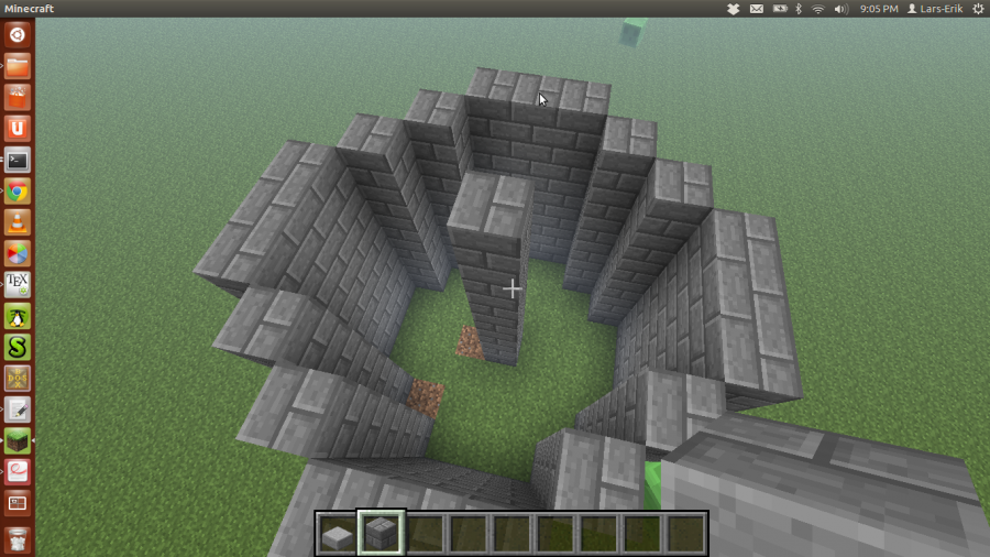 cool minecraft spiral staircase